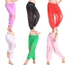 Belly Dance Costume Shinny Cion Sequin Balloon Bloomers trousers Harem Pants Clothes J4U66