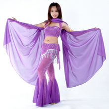 Belly dancing accessories chiffon yarn scarf Solid 2.5*1.2m belly dance veils Stage WearJFY66