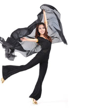 Belly dancing accessories chiffon yarn scarf Solid 2.5*1.2m belly dance veils Stage WearJFY66