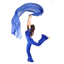 belly dancing accessories chiffon yarn scarf solid 2 5 1 2m belly dance veils stage wear J4U66