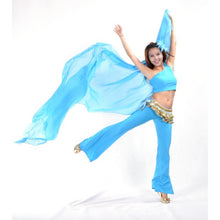 belly dancing accessories chiffon yarn scarf solid 2 5 1 2m belly dance veils stage wear J4U66