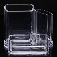 Clear Acrylic Makeup Cosmetic Organizer Lipstick Brush Display Holder Stand for Women Lady Beauty 1 set J4U66