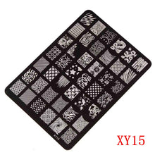 Nail Stamping Printing Plate Manicure Nail Art Decor Image Stamps Plate for Women Lady Beauty J4U66