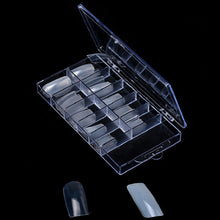 100pc False Nails Clear Full Cover and Half Nail Fake Nail Art Tips French Nail Tools with a Box J4U66