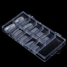 100pc False Nails Clear Full Cover and Half Nail Fake Nail Art Tips French Nail Tools with a Box J4U66