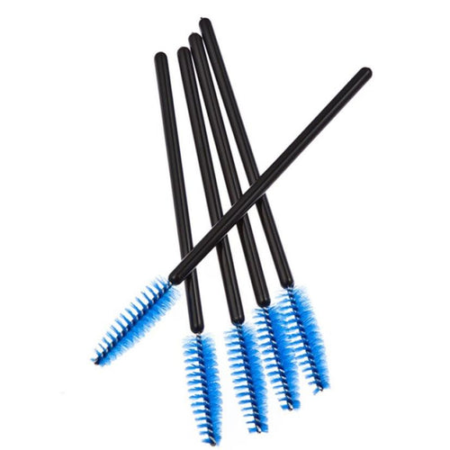 50pc Disposable Eyelash Brush Mascara Wands Makeup Cosmetic Tool 1 lot J4U66