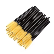 50pc Disposable Eyelash Brush Mascara Wands Makeup Cosmetic Tool 1 lot J4U66