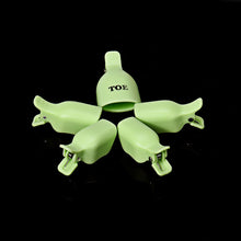 5pc Toenail Soak Off Clip Caps Gel Nail Art Tips Caps Gel Nail Art Tips Reusable Clamp Remover J4U66