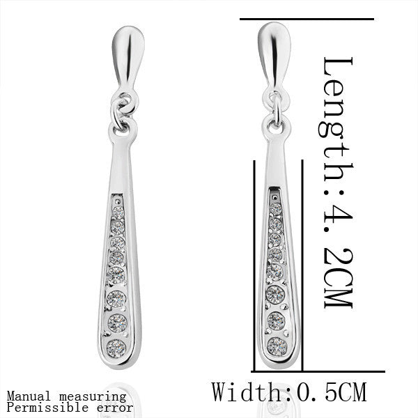 jewerly 18k gold plated earing bullet earrings for women brincos smtpe113 J4U66