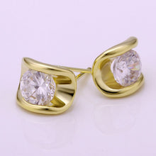 jewerly 18k gold plated earing ingot stud earrings for women brincos smtpe2 J4U66