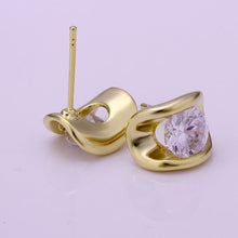 jewerly 18k gold plated earing ingot stud earrings for women brincos smtpe2 J4U66