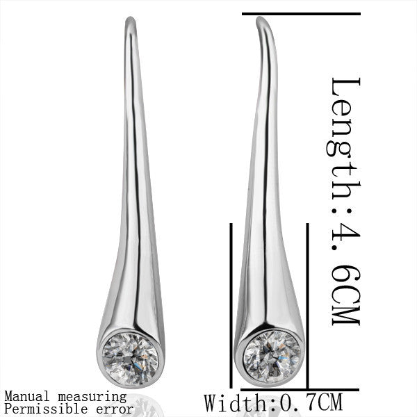 jewerly 18k gold plated earing torch earrings for women brincos smtpe0 J4U66