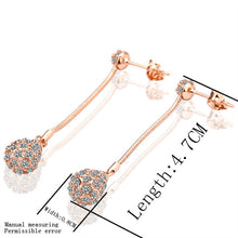 jewerly 18k gold plated earing crystal ball earrings for women brincos smtpe010 J4U66