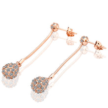 jewerly 18k gold plated earing crystal ball earrings for women brincos smtpe010 J4U66
