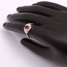 best gift silver rings inlaid stone lips aliancas men jewelry fspr007 J4U66