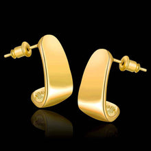 girl jewerly 18k gold plated earing l stud earrings for women brincos smtpe J4U66