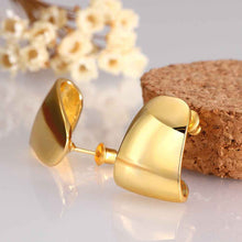 girl jewerly 18k gold plated earing l stud earrings for women brincos smtpe J4U66