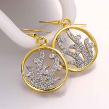 girl jewerly 18k gold plated earing circle crystal hollow earrings for women brincos smtpe2 J4U66