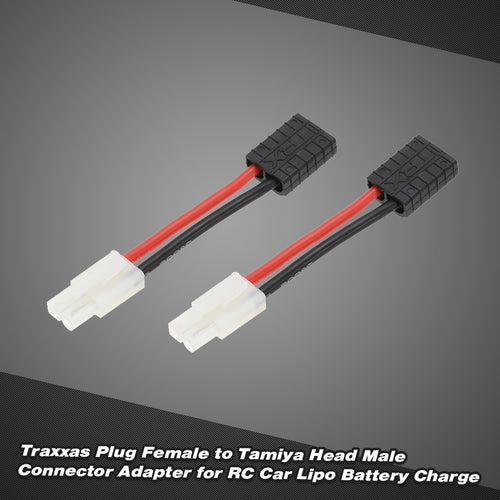 best rc car truck parts traxxas plug to tamiya head connector adapter for rc car lipo battery charge J4U66