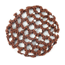 Best s Beautiful Bun Cover Snood Hair Net Ballet Dance Skating Crochet with Diamond J4U66