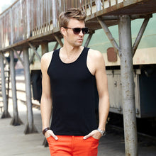 men tank tops round neck sleeveless causal vests men tops blusas J4U66