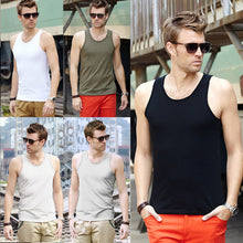 men tank tops round neck sleeveless causal vests men tops blusas J4U66