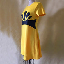 Big Size Women Clothes 6XL Dresses O-Neck Short Sleeve Knee-Length Fit and Flare Dresses Casual Clothing J4U66