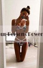 bikini set splicing push up swimsuit brazilian women biquini swimwear mesh bathing suits maillot de bain bust bandage J4U66