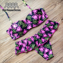 bikini style sexy beach swimwear ladies push up swimsuit bathing suit brazilian maillot de bain purple print J4U66