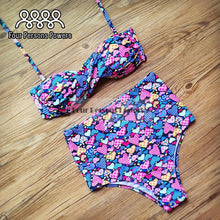 bikini style sexy beach swimwear ladies push up swimsuit bathing suit brazilian maillot de bain purple print J4U66