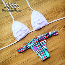 bikini style sexy beach swimwear ladies push up swimsuit bathing suit brazilian maillot de bain purple print J4U66