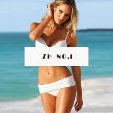 bikinis women swimsuit sexy high neck swimwear bikini set floral printed bathing suit brazilian bikini J4U66