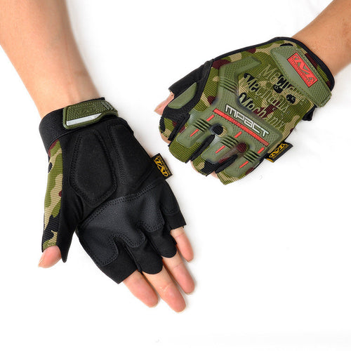 blackhawk hellstorm ok tactical outdoor airsoft bicycle paintball military assault fingerless knuckle half finger st2 J4U66