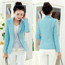 Blazer Women Feminino Korean Slim Shrug Suit Blazer Coat Casual Cardigan Outwear J4U66