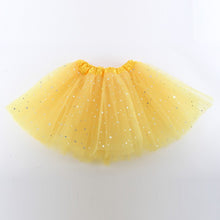 Bling Baby Girl Kids Tutu Skirt Star Sequins Princess Ballet Dancewear Pettiskirt Costume J4U66