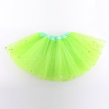 Bling Baby Girl Kids Tutu Skirt Star Sequins Princess Ballet Dancewear Pettiskirt Costume J4U66