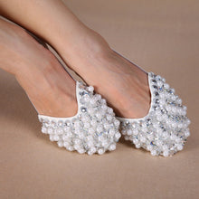 Bling Diamond Rhinestone Peals Half Sole Sandal Lyrical Belly Dance Shoes  J4U66