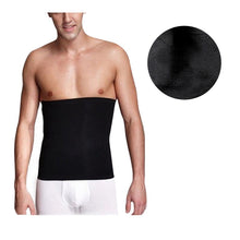 Body Shaper Men's Slim Waist Trimmer Belt Corset Beer Belly Wrap Fat Burner J4U66