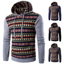 Bohemia Retro Famous brand fanshion men hoodies,long sleeve Pullover hoodies men's clothes hip hop men hooded sweatshirt J4U66