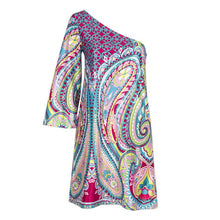 Bohemian Elegant Dress One Shoulder Slash Neck Beach Ropa Mujer Sexy Vestidos Women Dress H34 J4U66