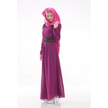 Boho Long Sleeve Maxi Dress Abaya Islamic Muslim Dresses PY3 J4U66