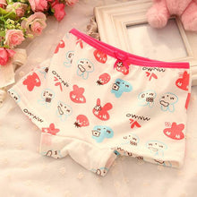Boy Girls Kids Cotton Cartoon Flower Pajama Underwear Underpant Boxers Short Pants J4U66