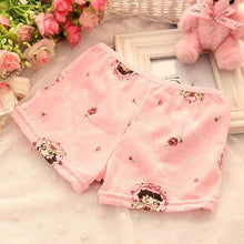 Boy Girls Kids Cotton Cartoon Flower Pajama Underwear Underpant Boxers Short Pants J4U66