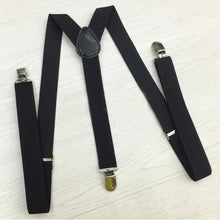 Boys Girls Kid Children Clip on Y Back Elastic Suspenders Slim Adjustable Braces Tirantes J4U66
