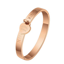 Bracelets Watches Famous Creative Luxury Women Rose Gold Sliver Rhinestone Crystal Love Bangle Watch And Bracelet Set 593 J4U66