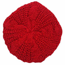Women Hats Beanies Knitted Cap Crochet Hat Ear Protect Casual Cap J4U66