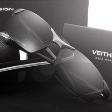 Brand Designer Polarized Men Sunglasses Driving Goggle Sun Glasses Lunette De Soleil VEITHDIA J4U66