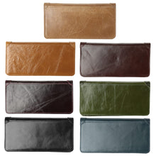 men wallets long purse pu leather money clips solid thin wallet for men business credit card cash holder wallets J4U66