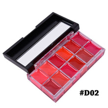 12 colors style lip gloss long lasting moisturizer makeup nutritious matte lipgloss lips tint pigment palette makeup J4U66