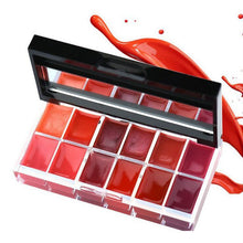 12 colors style lip gloss long lasting moisturizer makeup nutritious matte lipgloss lips tint pigment palette makeup J4U66